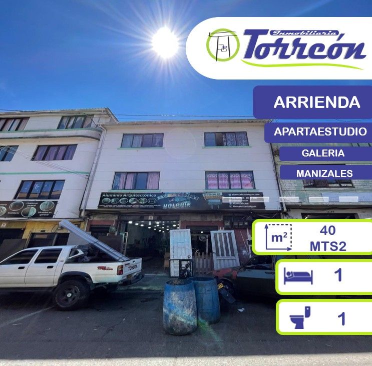 Apartaestudio en arriendo Caldas Manizales Terrazas De Campo Hermoso 40 m2 Habitaciones 1 Baños 1 Garajes 0 Precio $780000