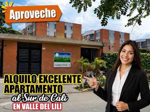 Apartamento en arriendo Valle Del Cauca Cali Ciudad Real 65 m2 Habitaciones 2 Baños 2 Garajes 1 Precio $1200000