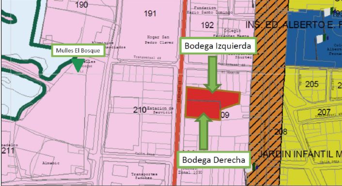 Bodega en venta Bolívar Cartagena El Bosque 2042 m2 Habitaciones 0 Baños 1 Garajes 0 Precio $5000000000