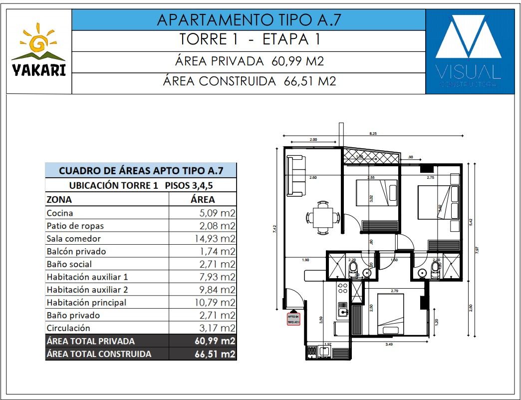 Proyectos Vivienda Nueva Yakari Parque Residencial Apartamento en venta Quindío Armenia Br Monte Prado 0 m2 Habitaciones 3 Baños 2 Garajes 0 Precio $246087000