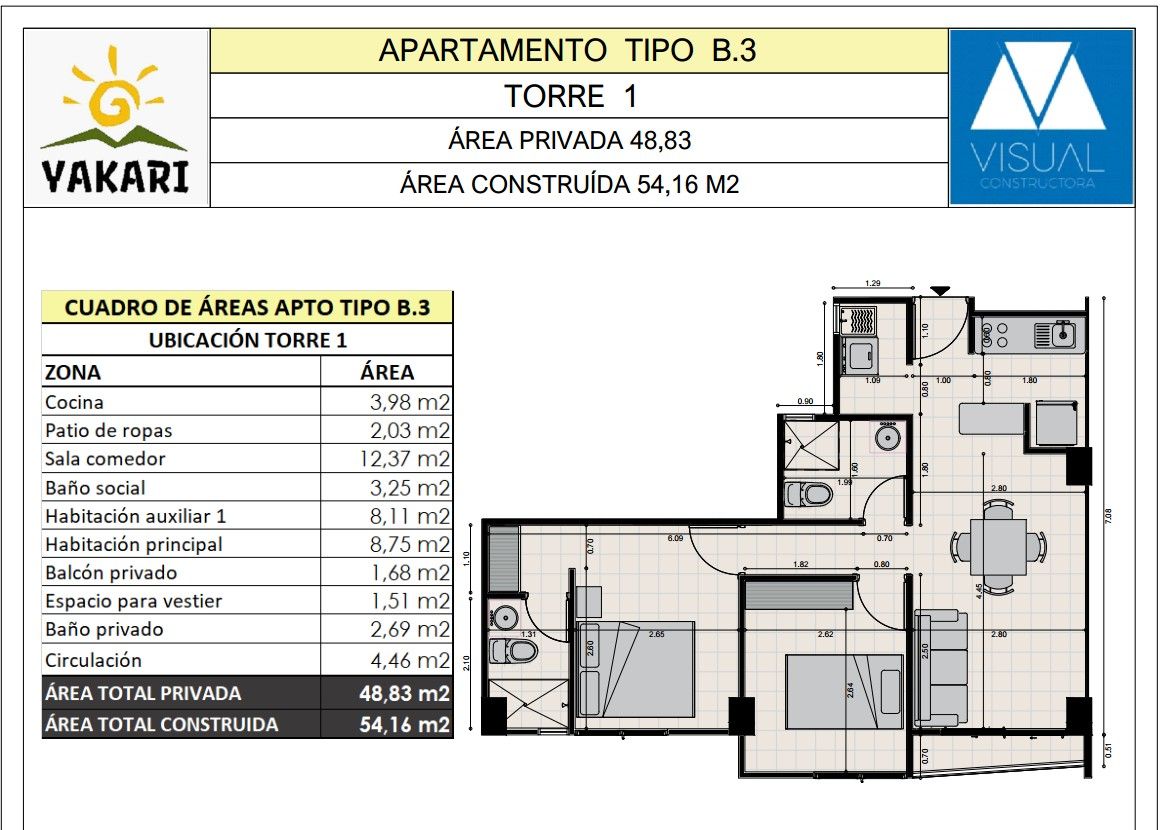 Proyectos Vivienda Nueva Yakari Parque Residencial Apartamento en venta Quindío Armenia Br Monte Prado 0 m2 Habitaciones 2 Baños 2 Garajes 0 Precio $200392000