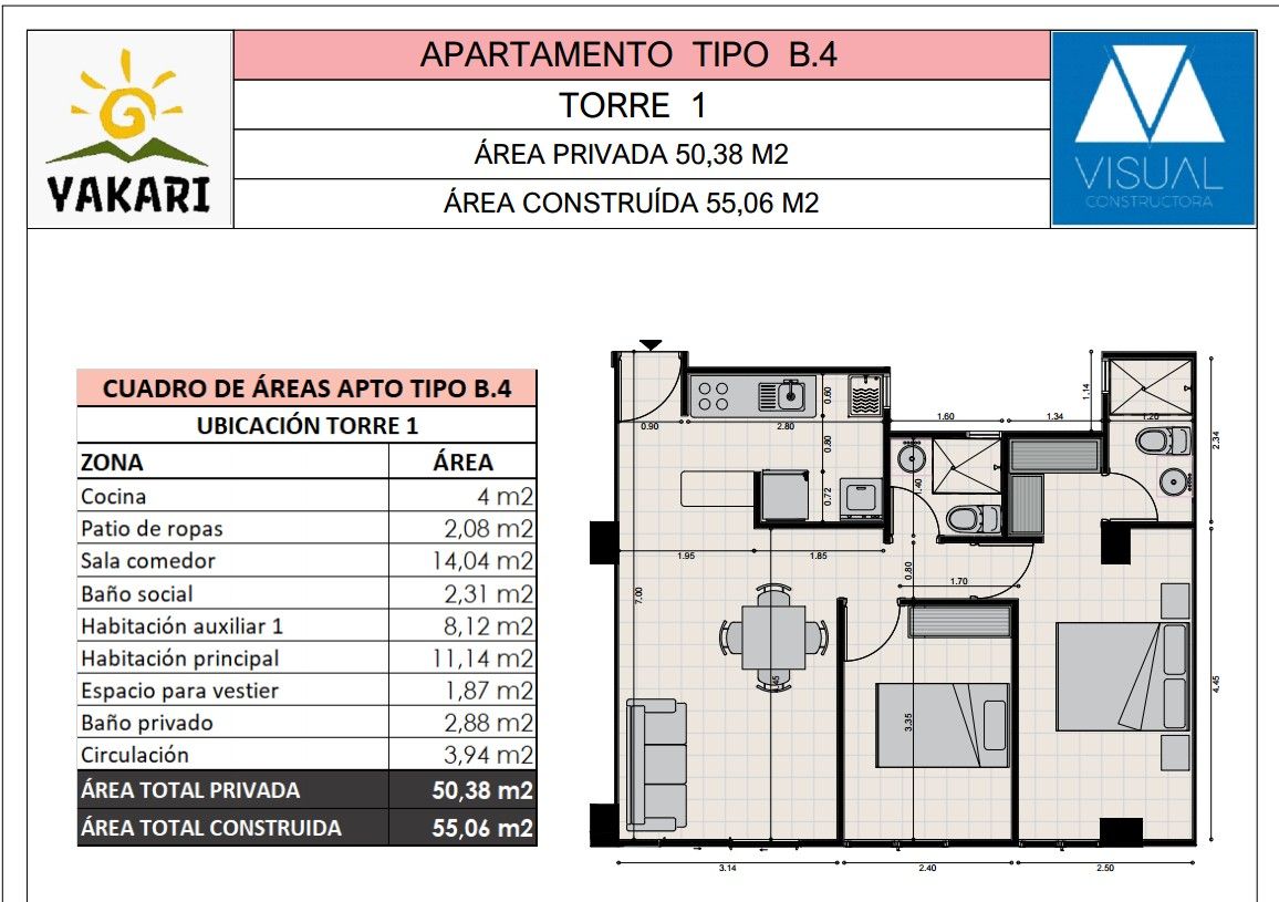 Proyectos Vivienda Nueva Yakari Parque Residencial Apartamento en venta Quindío Armenia Br Monte Prado 0 m2 Habitaciones 2 Baños 2 Garajes 0 Precio $203722000