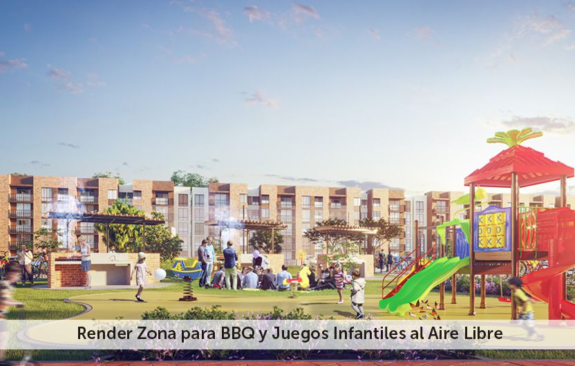 Comprar Exterior Reserva De Cajica Apartamento en venta Cundinamarca Cajicá Centro 64 m2 Habitaciones 3 Baños 2 Garajes 1 Precio $327999900