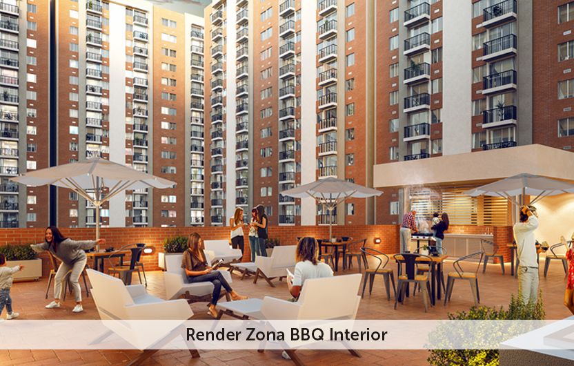 Proyectos Vivienda Nueva Torres De Fontibon Apartamento en venta Cundinamarca Bogotá Belen 42 m2 Habitaciones 2 Baños 2 Garajes 0 Precio $209999000