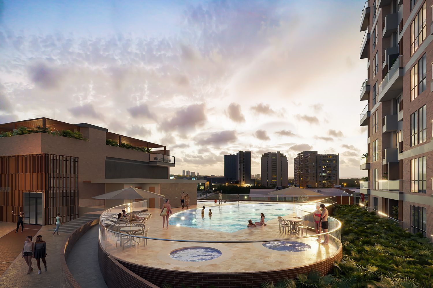 Comprar Exterior Castellana 51-oceana Apartamento en venta Atlántico Barranquilla La Castellana 91 m2 Habitaciones 3 Baños 2 Garajes 1 Precio $497640000