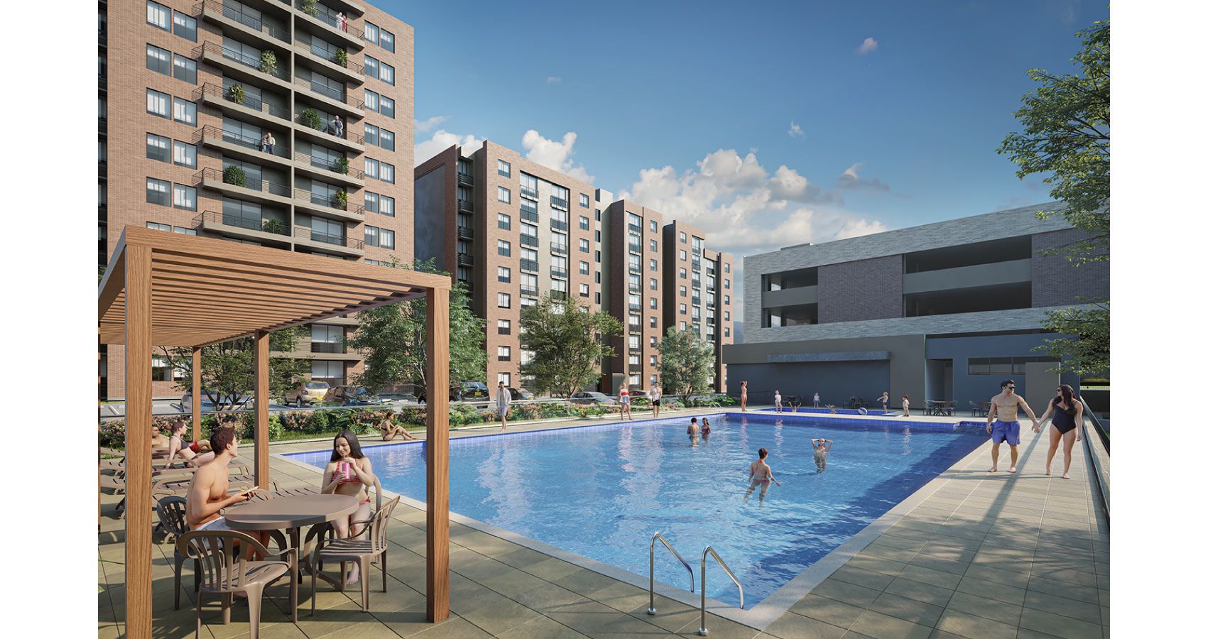 Proyectos Vivienda Nueva Catleya - Aromanzza Apartamento en venta Atlántico Barranquilla Villa Carolina 75 m2 Habitaciones 3 Baños 2 Garajes 1 Precio $394013625