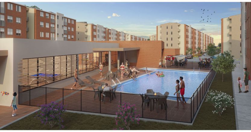 Camino De Girasoles Apartamento en venta Atlántico Soledad Los Loteros 50 m2 Habitaciones 3 Baños 1 Garajes 0 Precio $133800000