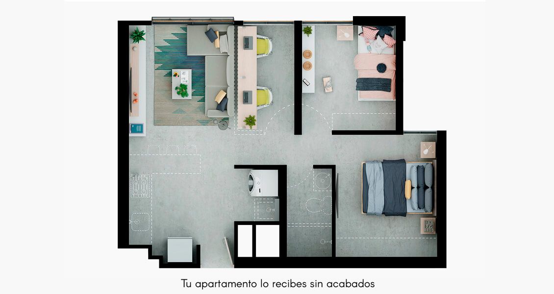 en undefined Undefined Undefined Undefined 45 m2 Habitaciones 2 Baños 2 Precio $428323114