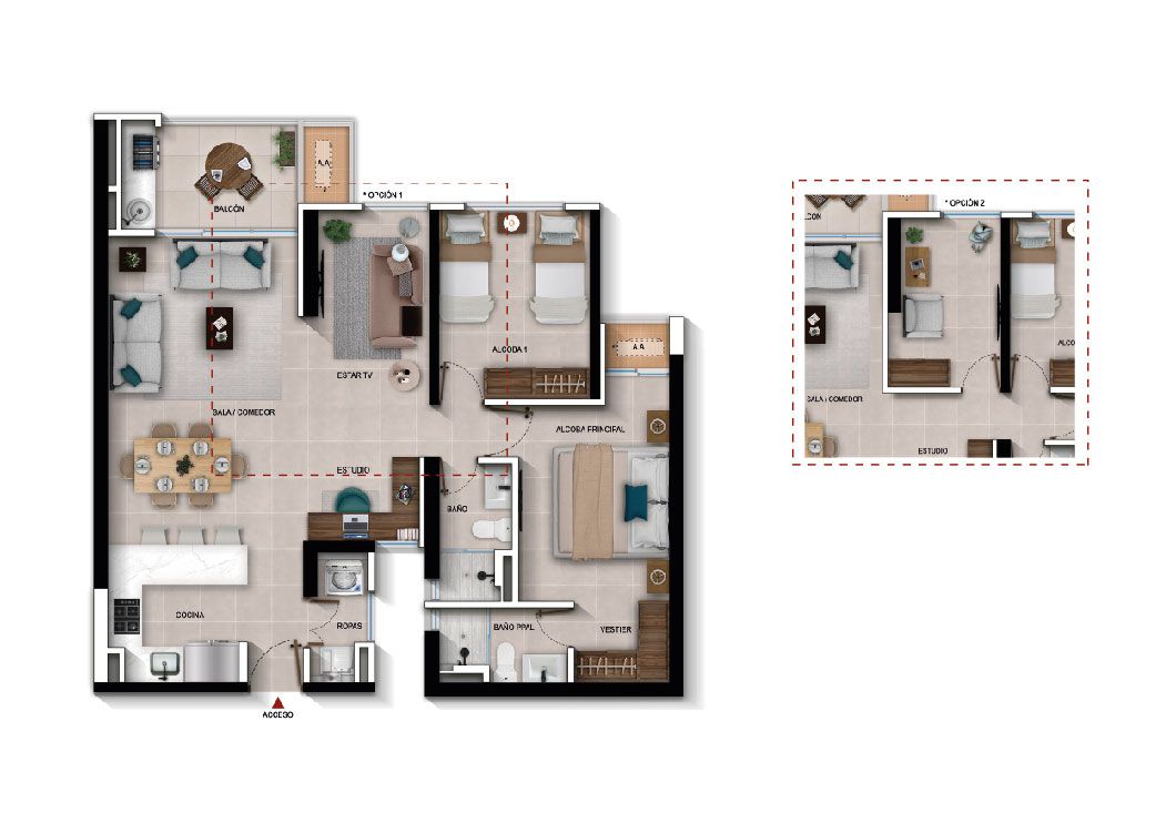 Proyectos Vivienda Nueva Country Park Apartamento en venta Santander Bucaramanga Canaveral 89 m2 Habitaciones 3 Baños 2 Garajes 0 Precio $610525000