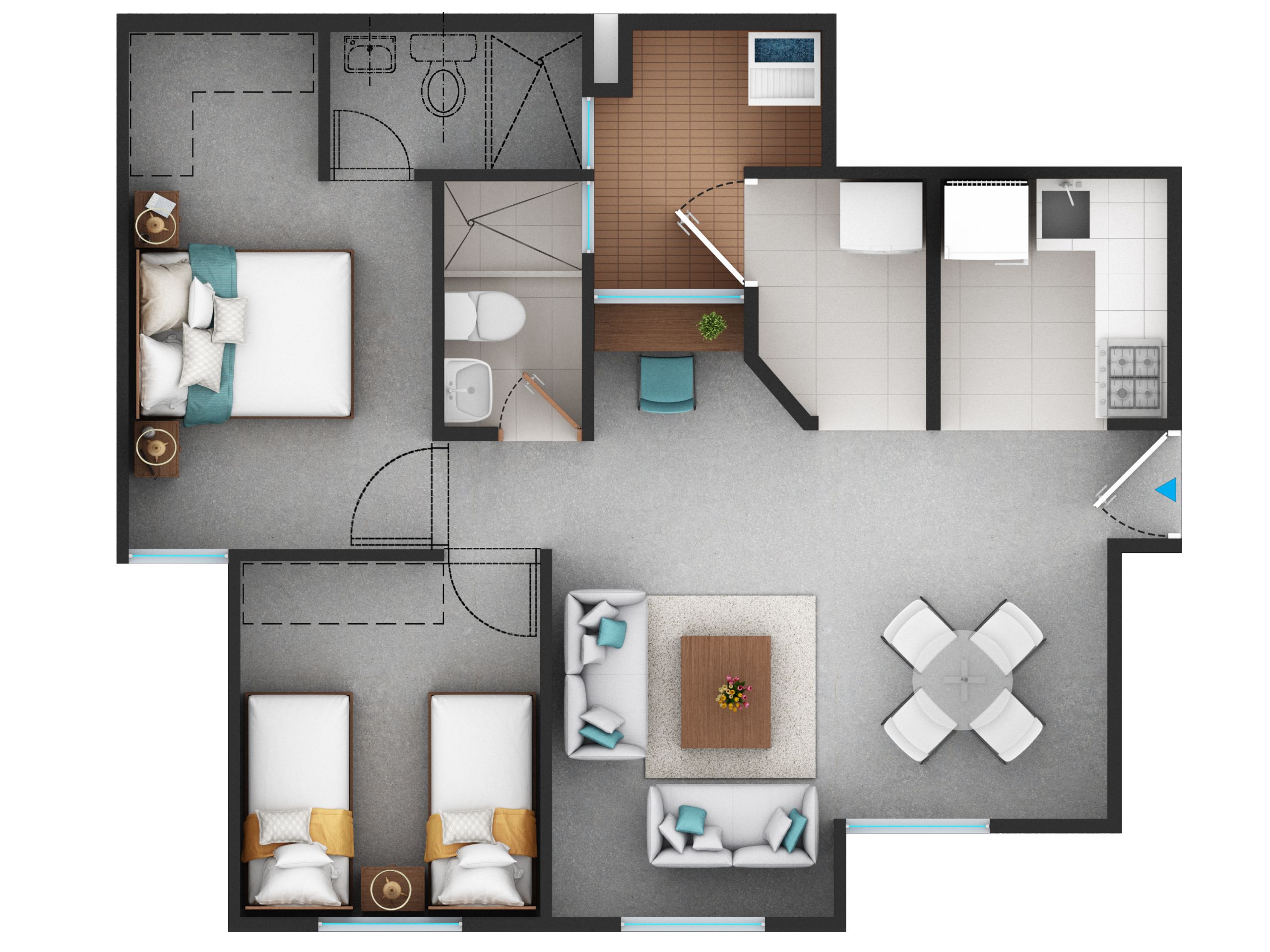 Proyectos Vivienda Nueva Alcaparro Apartamento en venta Cundinamarca Soacha Otros 53 m2 Habitaciones 2 Baños 2 Garajes 0 Precio $195000000