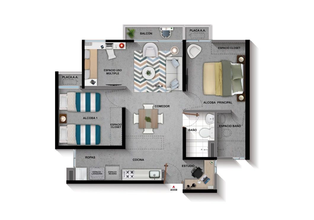  en undefined Undefined Undefined Undefined 40 m2 Habitaciones 2 Baños 2 Garajes 0 Precio $213310000