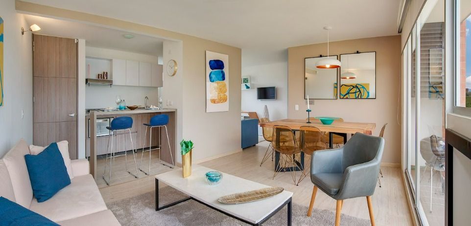 Proyectos Vivienda Nueva Azul Club Residencial Turquesa Apartamento en venta Cundinamarca Madrid Ciudadela La Prosperidad 78 m2 Habitaciones 3 Baños 2 Garajes 1 Precio $402900000