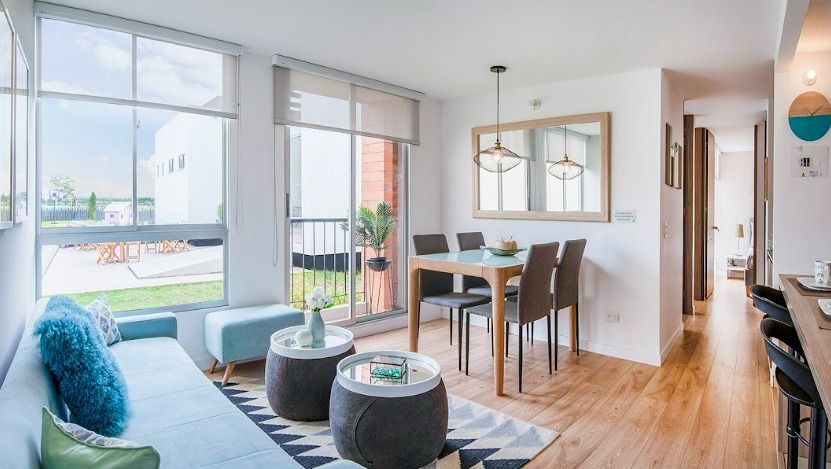 Proyectos Vivienda Nueva Azul Club Residencial Celeste Apartamento en venta Cundinamarca Madrid Ciudadela La Prosperidad 54 m2 Habitaciones 3 Baños 2 Garajes 1 Precio $284000000