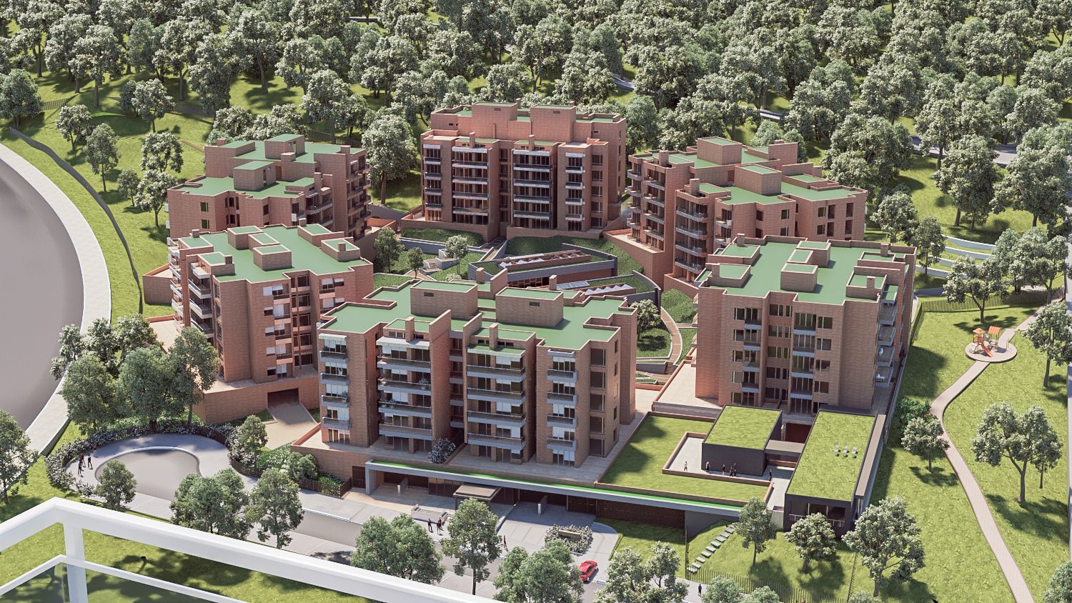 Proyectos Sobre Planos Nogales Apartamento en venta Cundinamarca Bogotá Colina Campestre 261 m2 Habitaciones 4 Baños 6 Garajes 4 Precio $2896000000