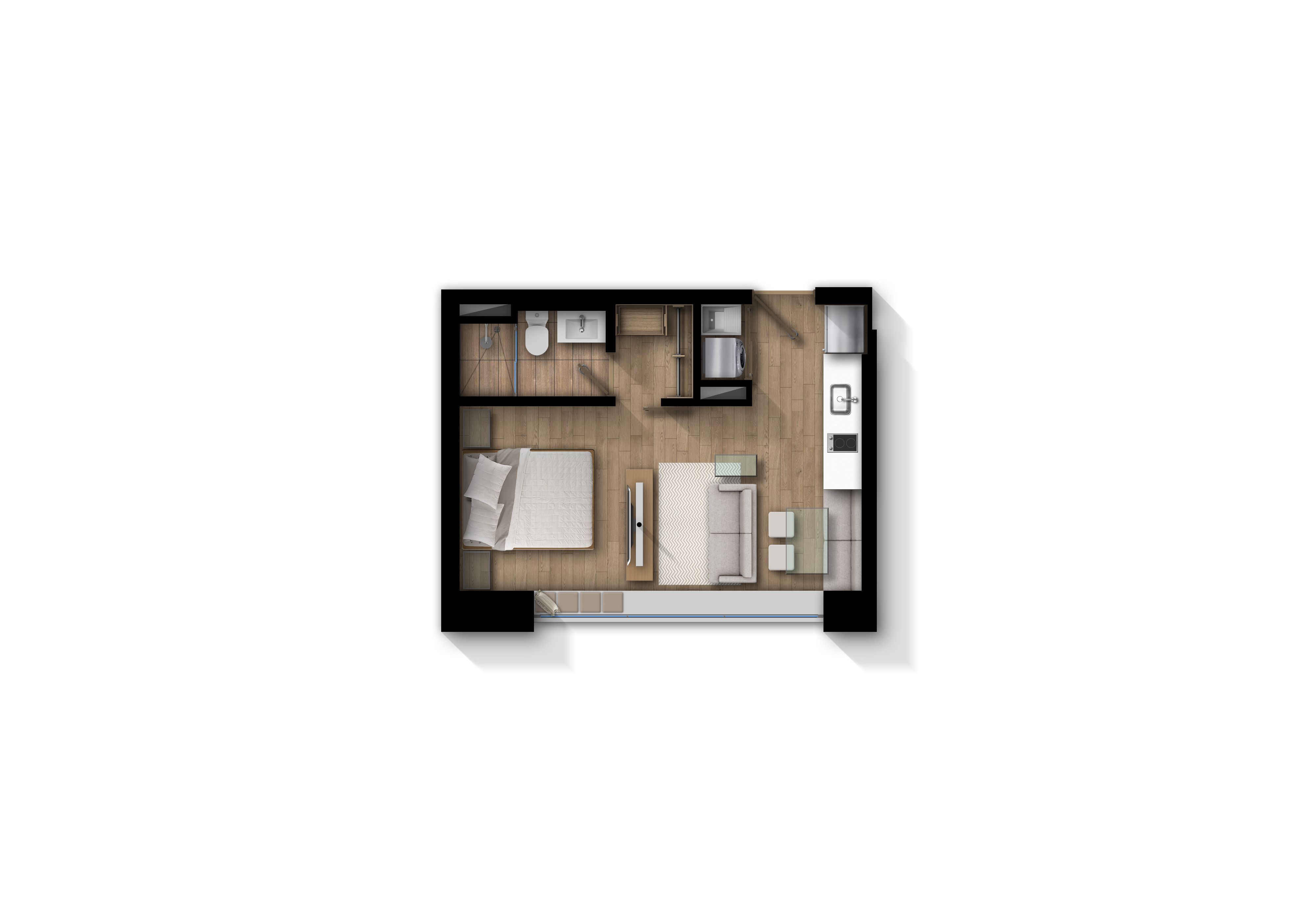 Proyectos Vivienda Nueva Luar Apartamento en venta Cundinamarca Bogotá La Colina Campestre 0 m2 Habitaciones 1 Baños 1 Garajes 1 Precio $409000000