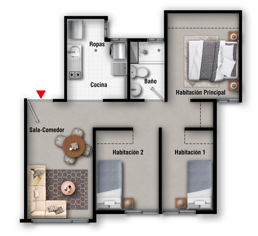 Proyectos Sobre Planos La Gratitud Ii De La Marlene Apartamento en venta Cundinamarca Bogotá Otros 0 m2 Habitaciones 3 Baños 1 Garajes 0 Precio $205000000