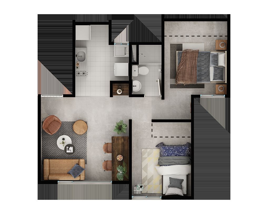 Proyectos Sobre Planos La Gratitud Ii De La Marlene Apartamento en venta Cundinamarca Bogotá Otros 0 m2 Habitaciones 2 Baños 1 Garajes 0 Precio $192000000