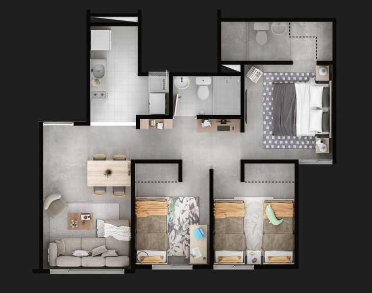 Proyectos Vivienda Nueva La Unión Ii De La Marlene Apartamento en venta Cundinamarca Bogotá Bosa 0 m2 Habitaciones 3 Baños 2 Garajes 0 Precio $207000000