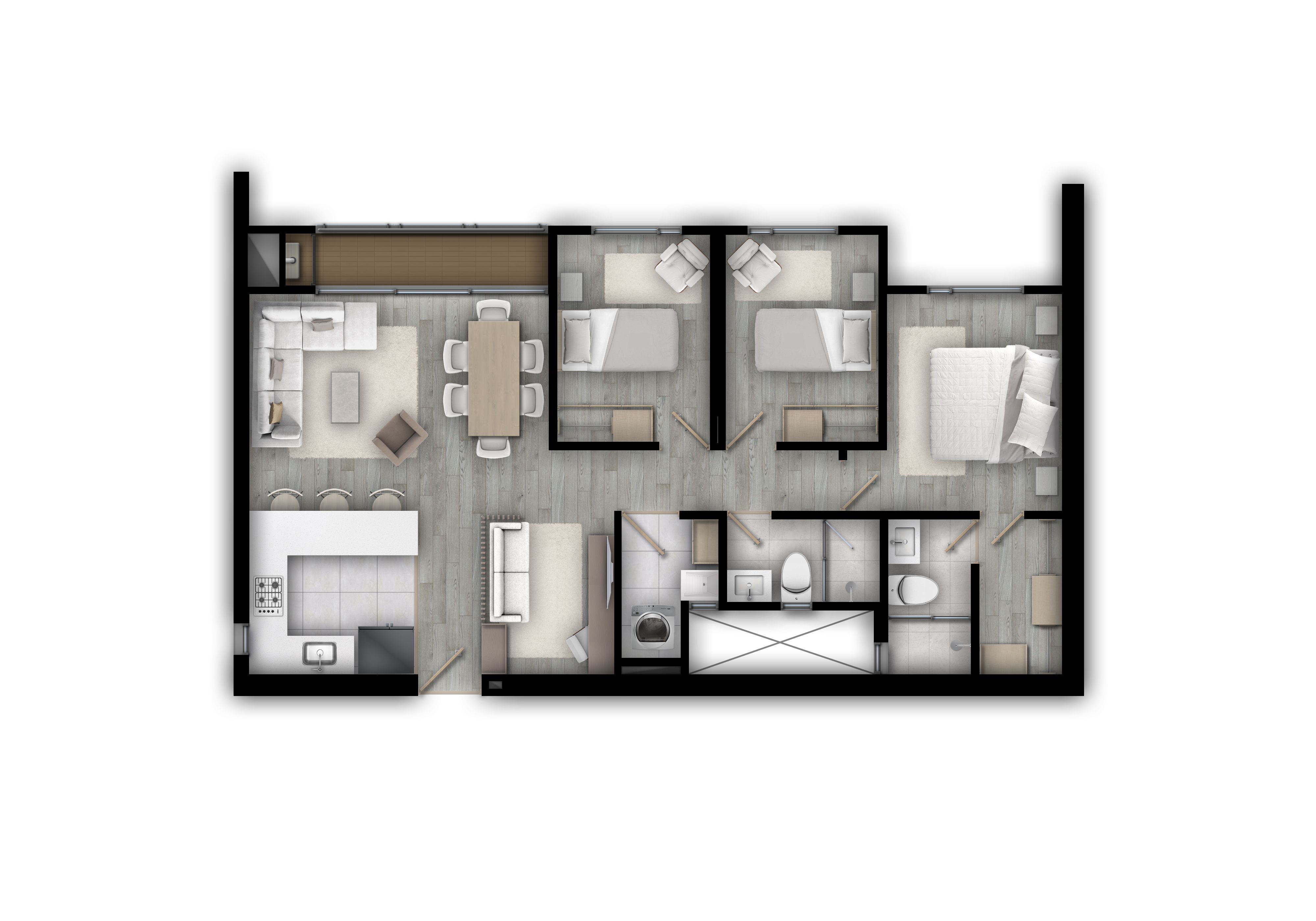  en undefined Undefined Undefined Undefined 83 m2 Habitaciones 3 Baños 2 Garajes 1 Precio $746000000