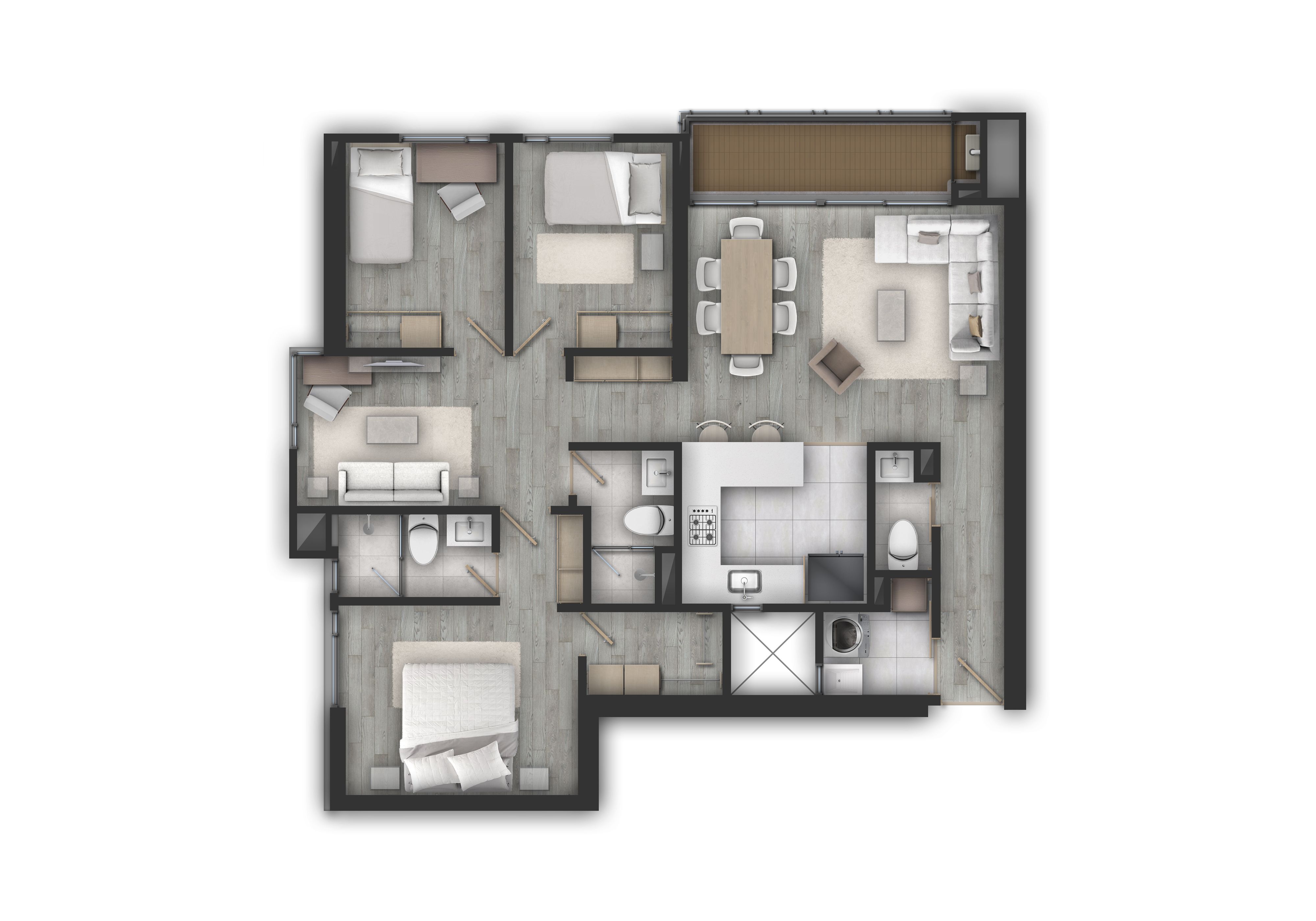  en undefined Undefined Undefined Undefined 98 m2 Habitaciones 3 Baños 3 Garajes 2 Precio $872000000