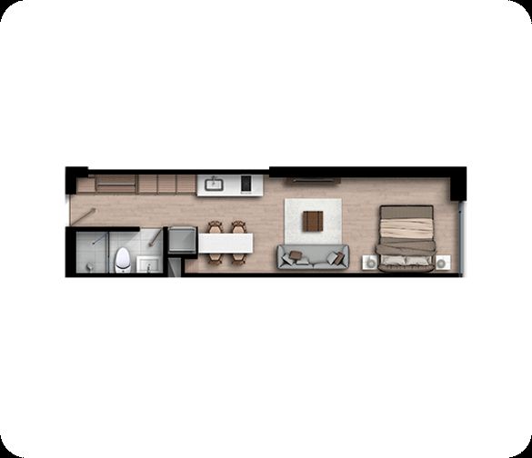 Proyectos Vivienda Nueva View 63 Apartamento en venta Cundinamarca Bogotá Chapinero Alto 0 m2 Habitaciones 1 Baños 1 Garajes 0 Precio $271000000