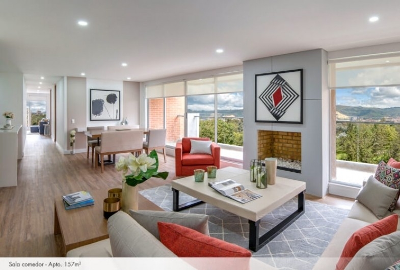 Proyectos Vivienda Nueva Alejandria Faro Apartamento en venta Cundinamarca Bogotá Cantalejo 124 m2 Habitaciones 3 Baños 4 Garajes 0 Precio $668334356