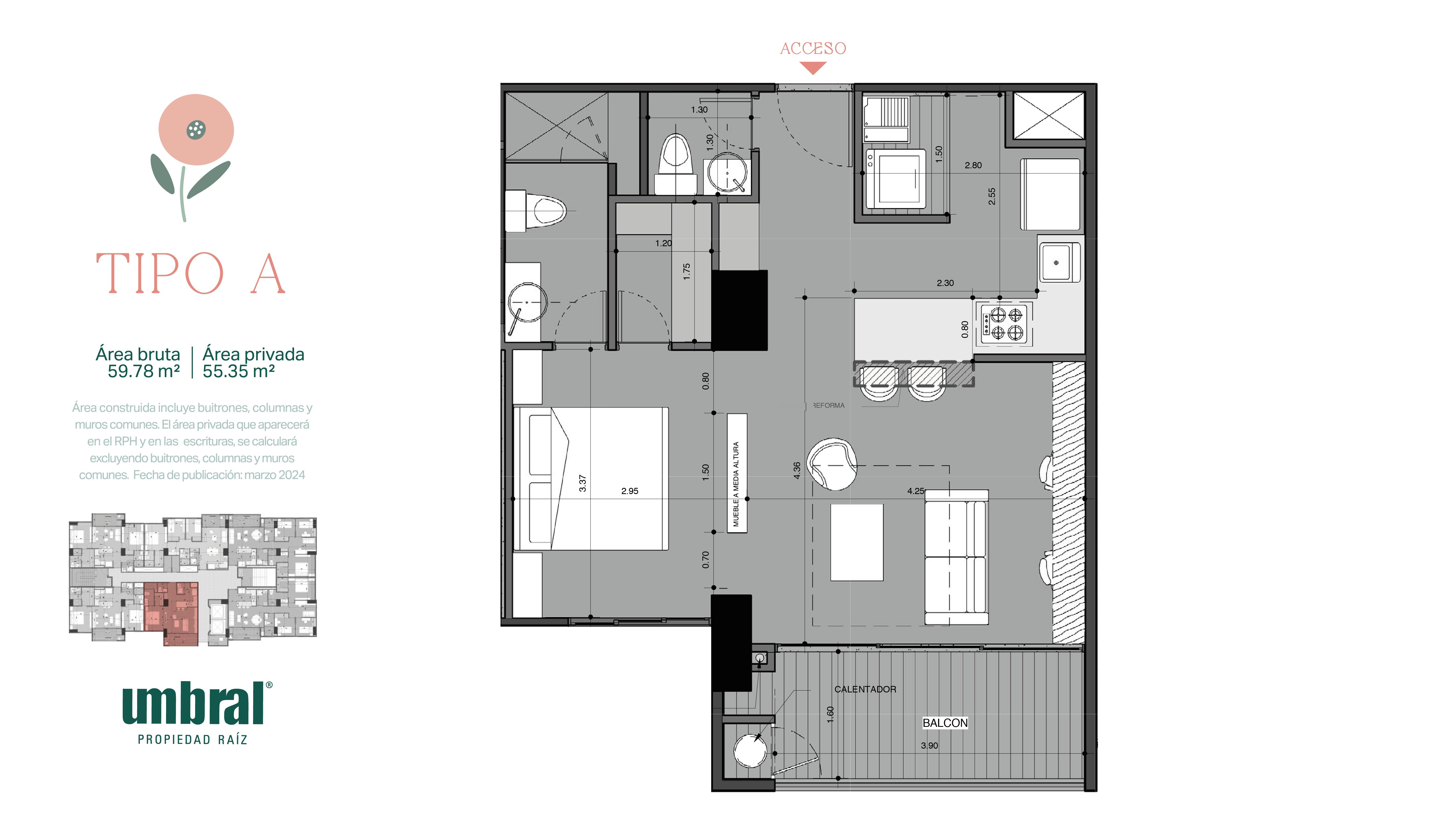  en undefined Undefined Undefined Undefined 62 m2 Habitaciones 2 Baños 2 Garajes 1 Precio $544300000