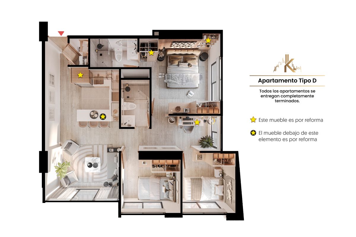 Proyectos Sobre Planos Epi - K 19 Apartamento en venta Cundinamarca Bogotá Las Nieves 22 m2 Habitaciones 1 Baños 1 Garajes 0 Precio $287000000