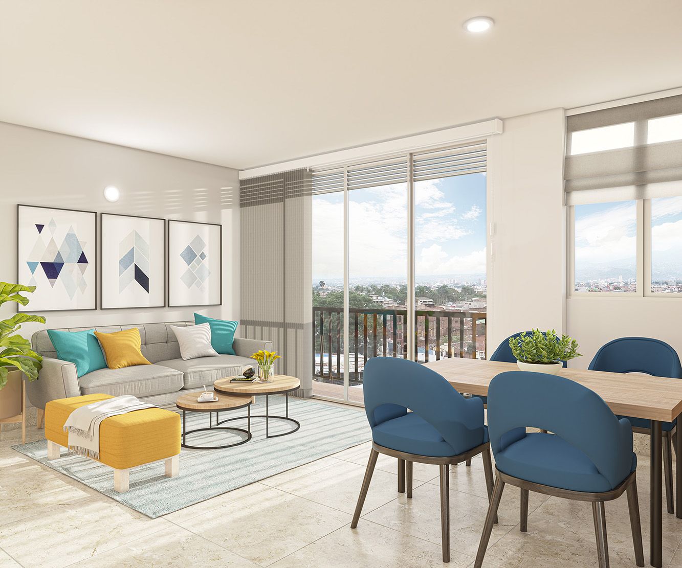 Proyectos Sobre Planos Ágora Apartamento en venta Valle Del Cauca Cali San Pascual 54 m2 Habitaciones 2 Baños 2 Garajes 0 Precio $250379000