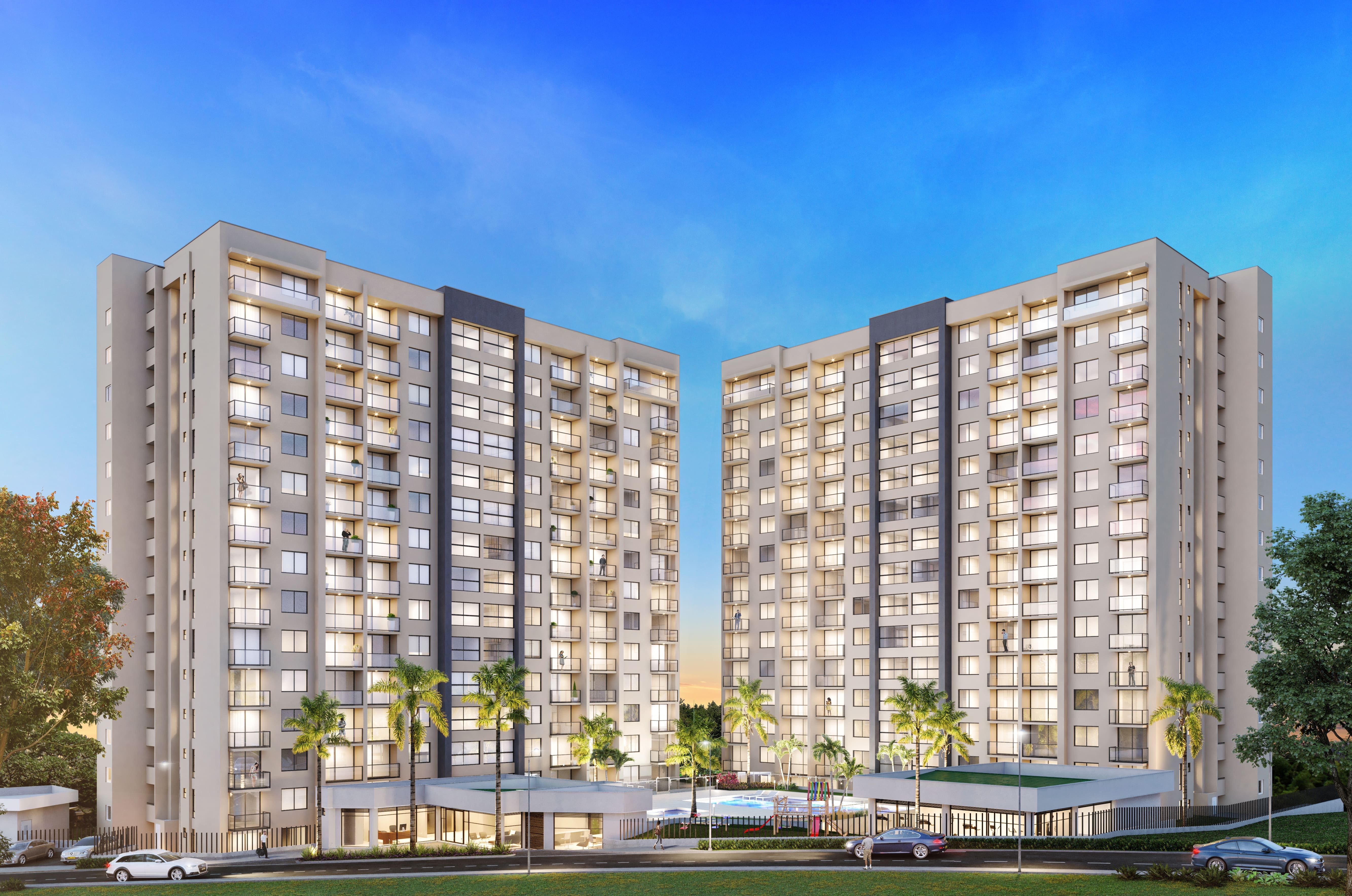 Proyectos Sobre Planos Hacienda El Cortijo Elite Apartamento en venta Quindío Armenia Armenia 86 m2 Habitaciones 3 Baños 2 Garajes 1 Precio $547973000