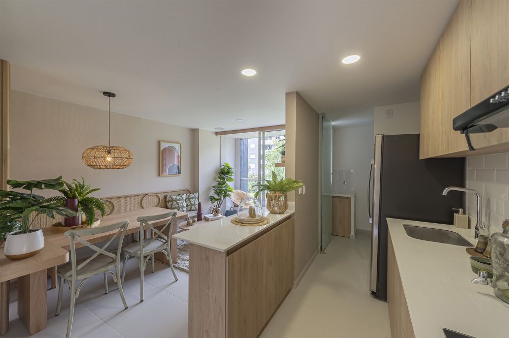 Proyectos Vivienda Nueva Verde Olivo Apartamento en venta Antioquia Envigado Camino Verde 64 m2 Habitaciones 3 Baños 2 Garajes 1 Precio $479700000