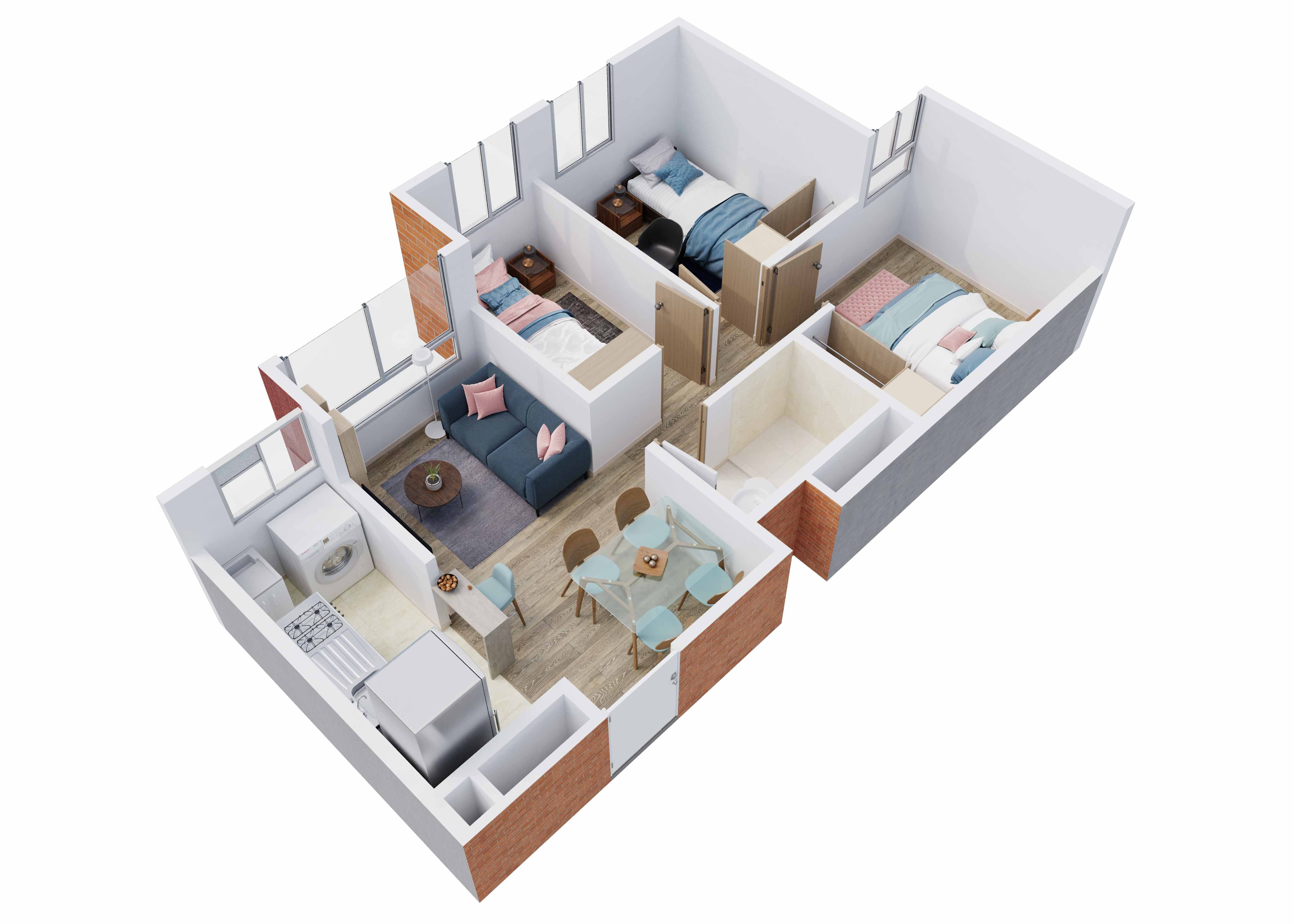  en undefined Undefined Undefined Undefined 38 m2 Habitaciones 3 Baños 1 Precio $184900000