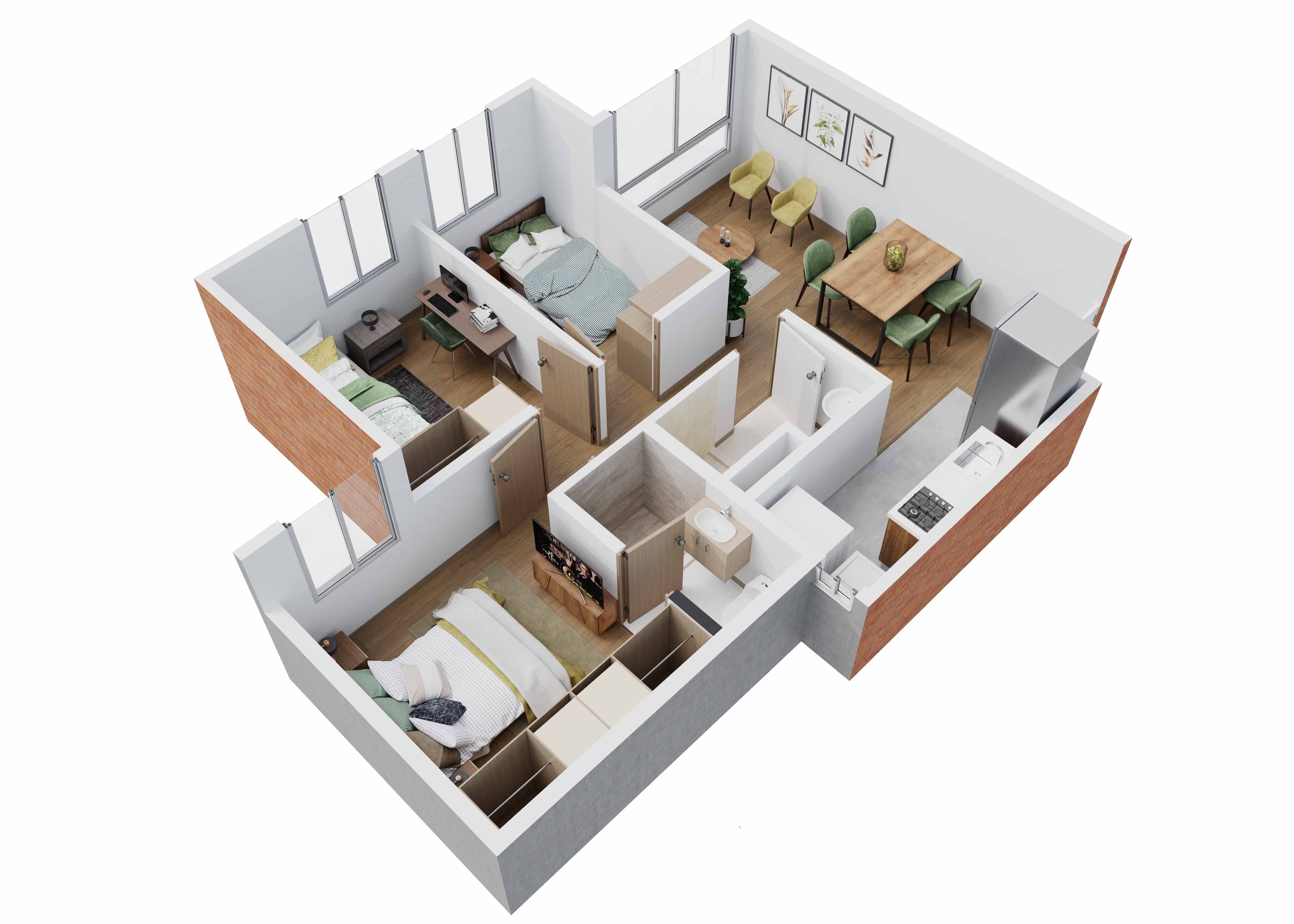  en undefined Undefined Undefined Undefined 41 m2 Habitaciones 3 Baños 1 Precio $193200000