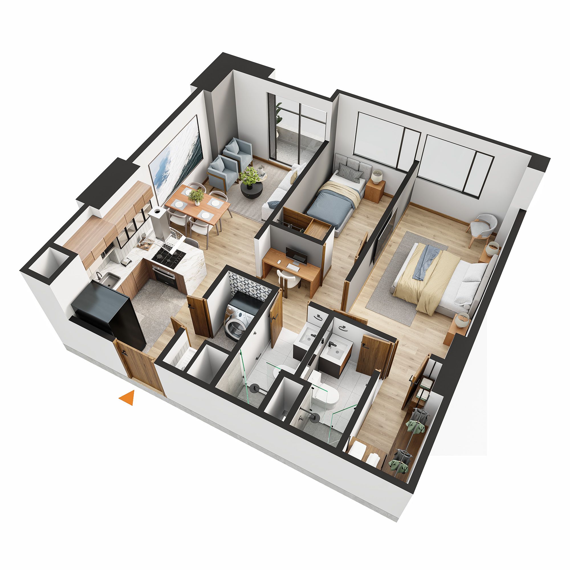  en undefined Undefined Undefined Undefined 57 m2 Habitaciones 2 Baños 2 Garajes 1 Precio $688700000