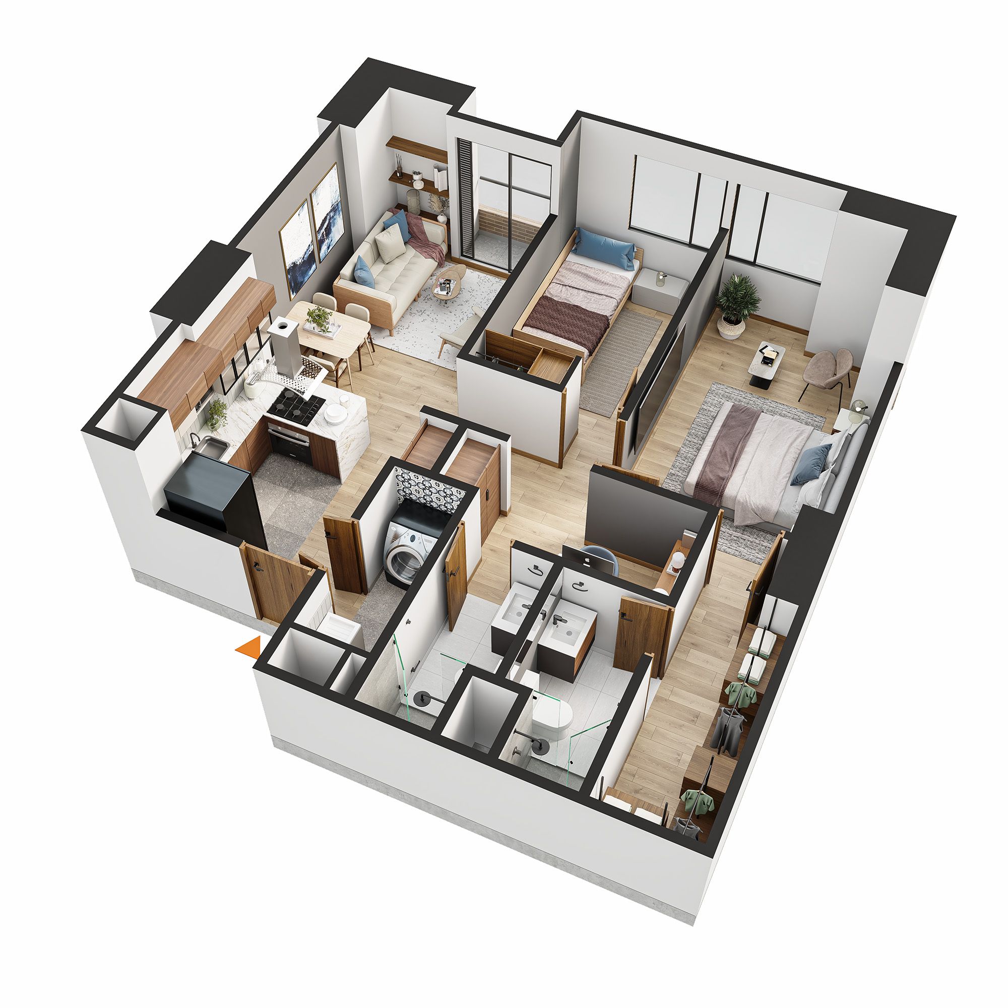  en undefined Undefined Undefined Undefined 60 m2 Habitaciones 3 Baños 2 Garajes 1 Precio $741600000