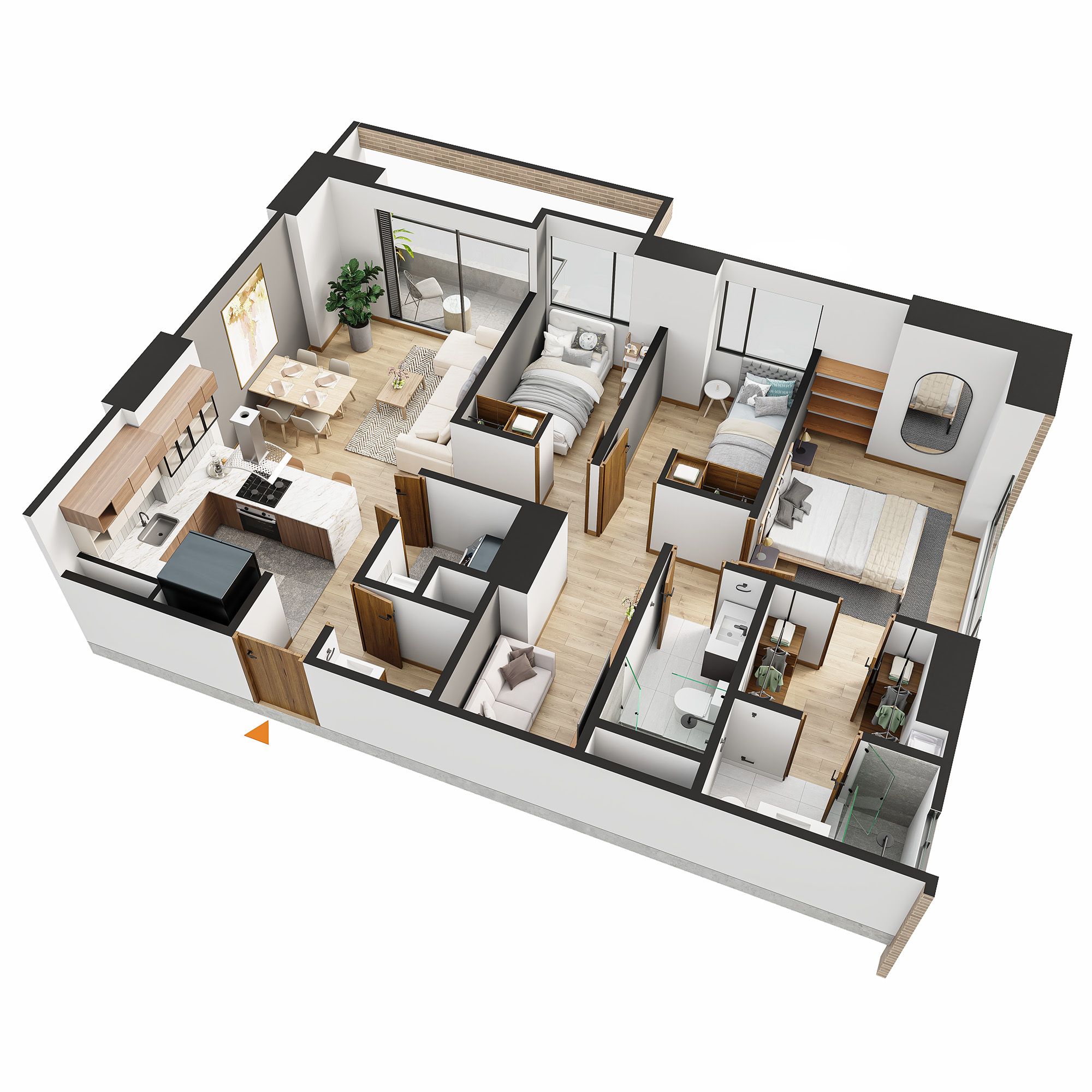 Vivienda No VIS Element 142 Apartamento en venta Cundinamarca Bogotá Cedritos 85 m2 Habitaciones 3 Baños 3 Garajes 1 Precio $896300000