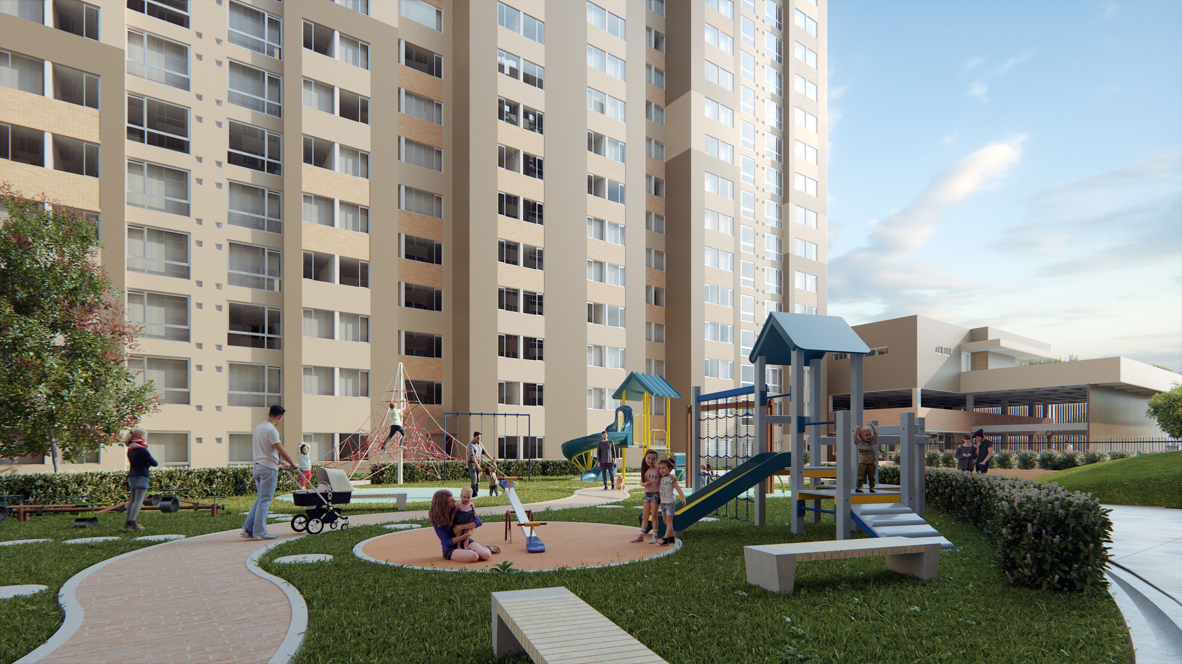 Proyectos Vivienda Nueva Bellaluna Apartamento en venta Cundinamarca Bogotá San Pablo 53 m2 Habitaciones 2 Baños 2 Garajes 0 Precio $213525000