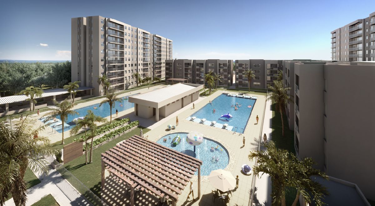 Proyectos Vivienda Nueva Blue Apartamento en venta Cundinamarca Girardot Narino Cundinamarca 59 m2 Habitaciones 2 Baños 2 Garajes 1 Precio $193659000