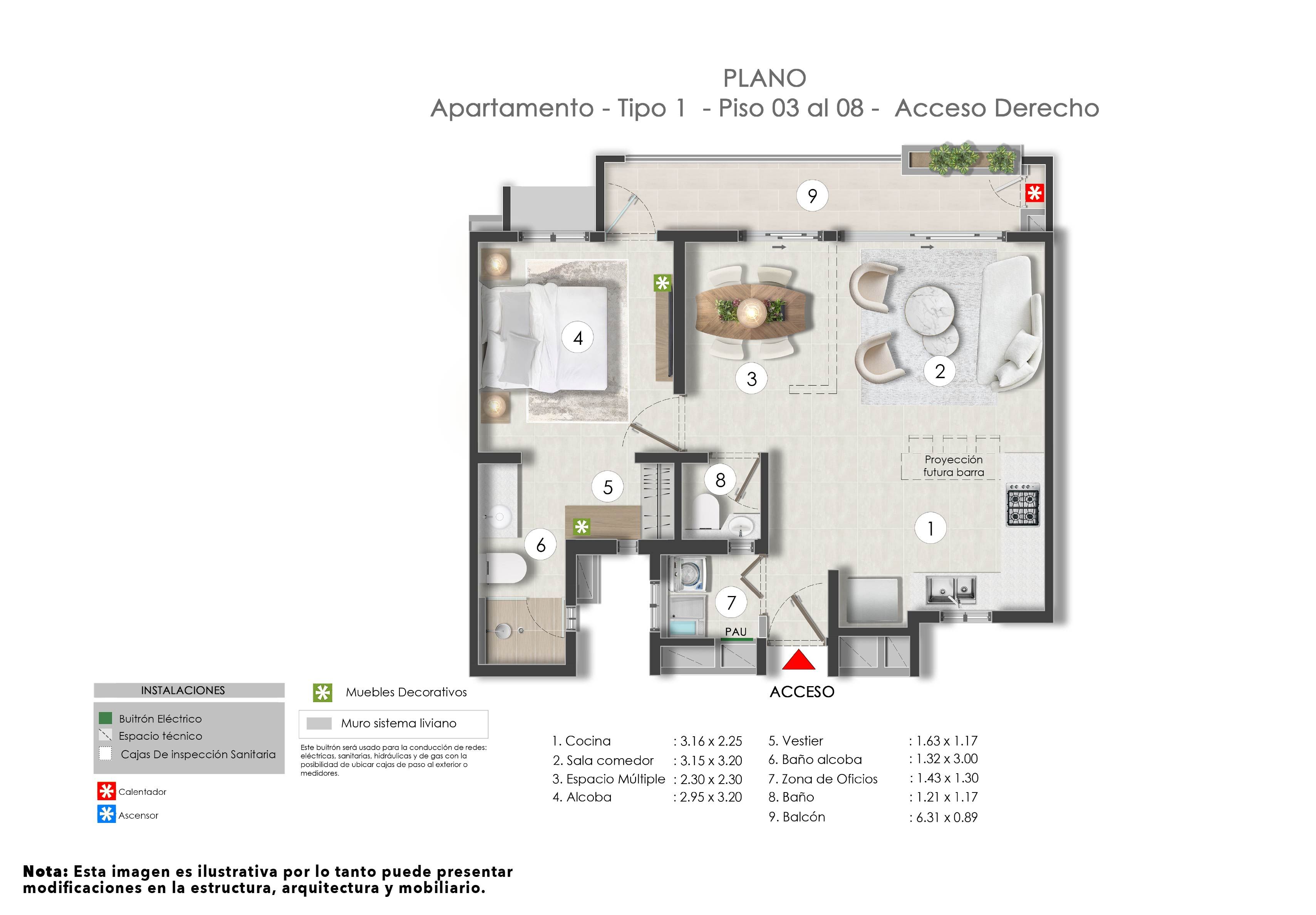  en undefined Undefined Undefined Undefined 31 m2 Habitaciones 2 Baños 2 Garajes 1 Precio $463537218