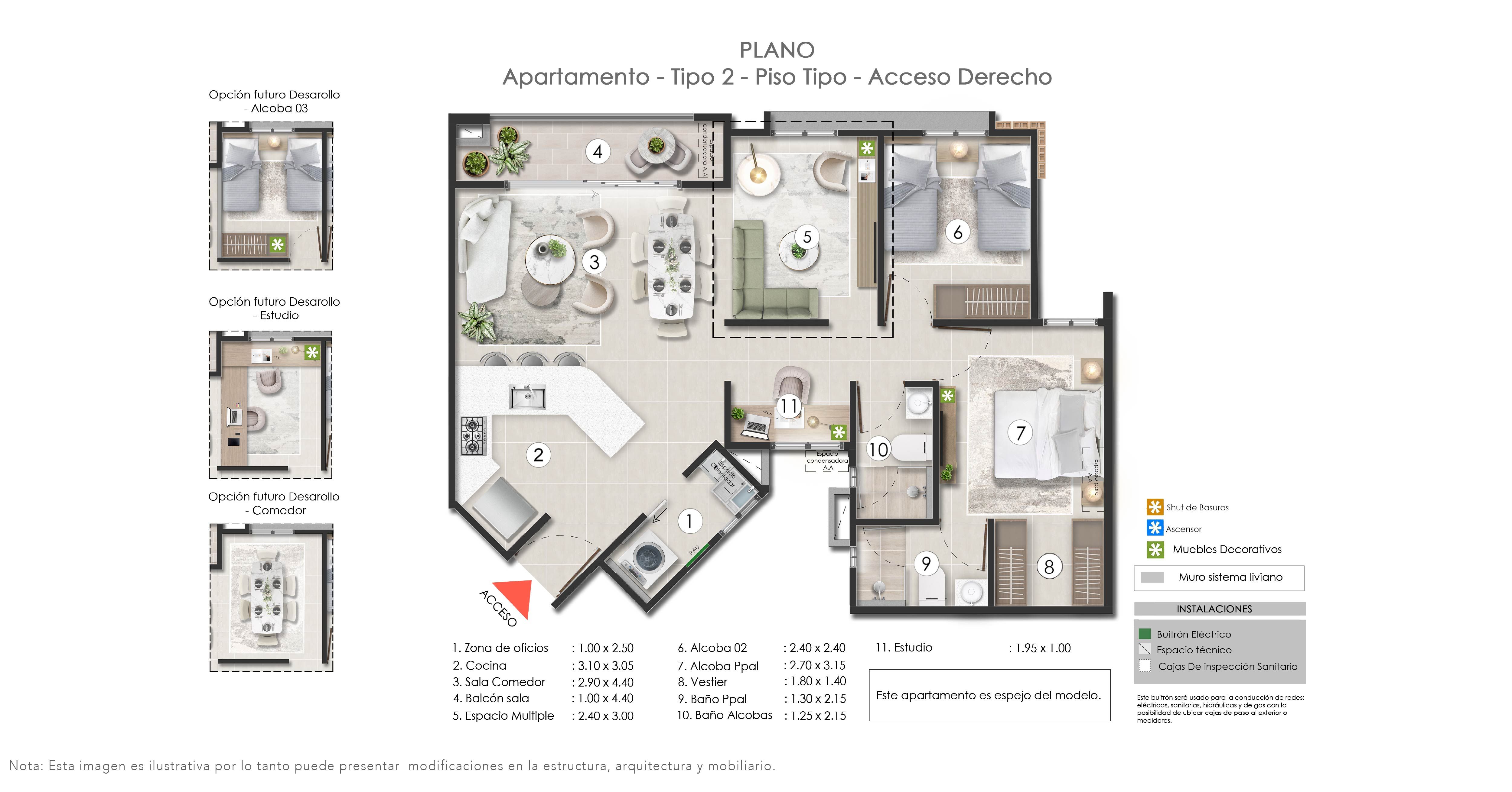 en undefined Undefined Undefined Undefined 73 m2 Habitaciones 2 Baños 2 Garajes 1 Precio $500267208