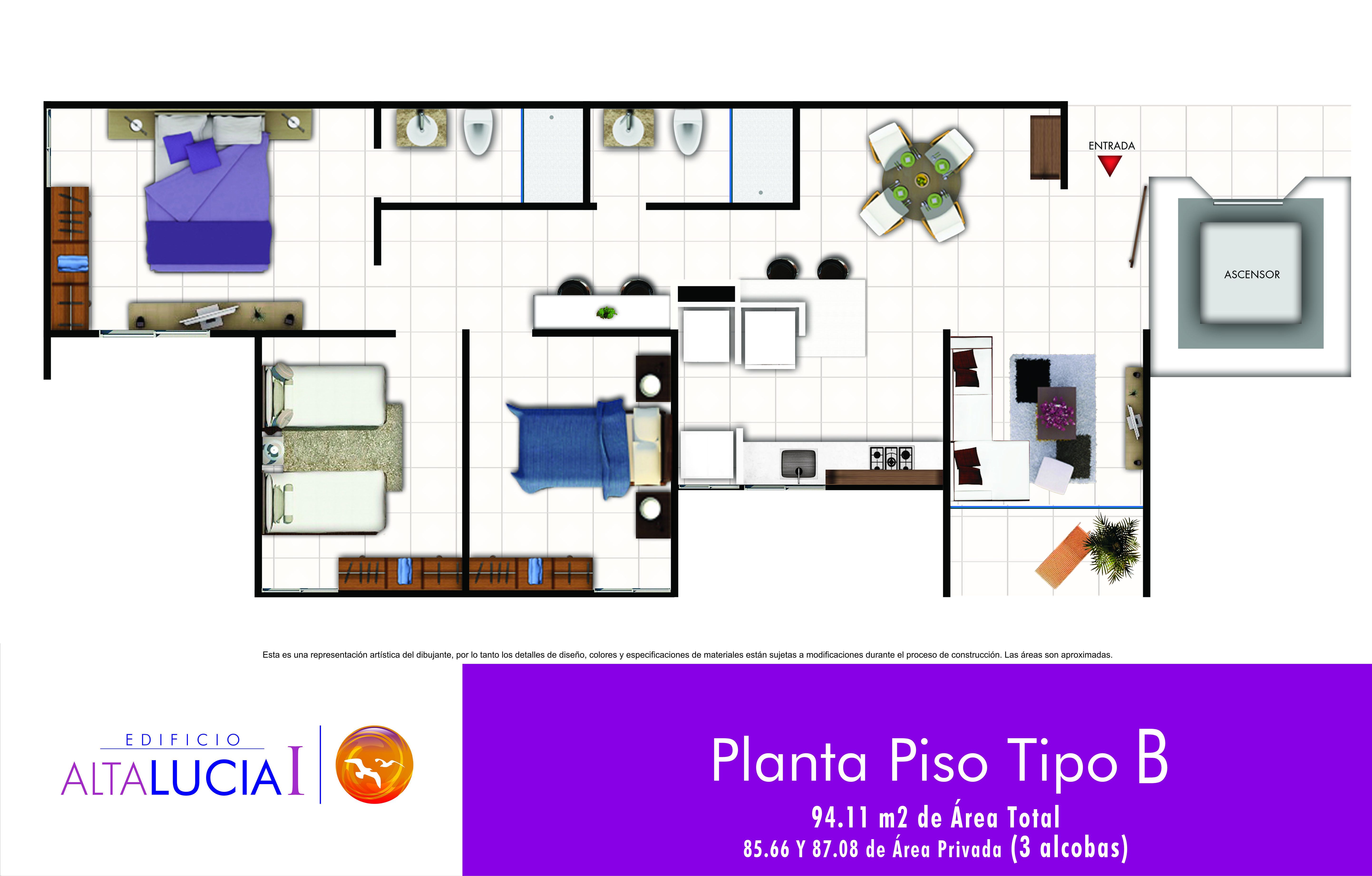 Proyectos Vivienda Nueva Alta Lucia 1 Apartamento en venta Bolívar Cartagena Santa Lucía 94 m2 Habitaciones 3 Baños 2 Garajes 1 Precio $348796000