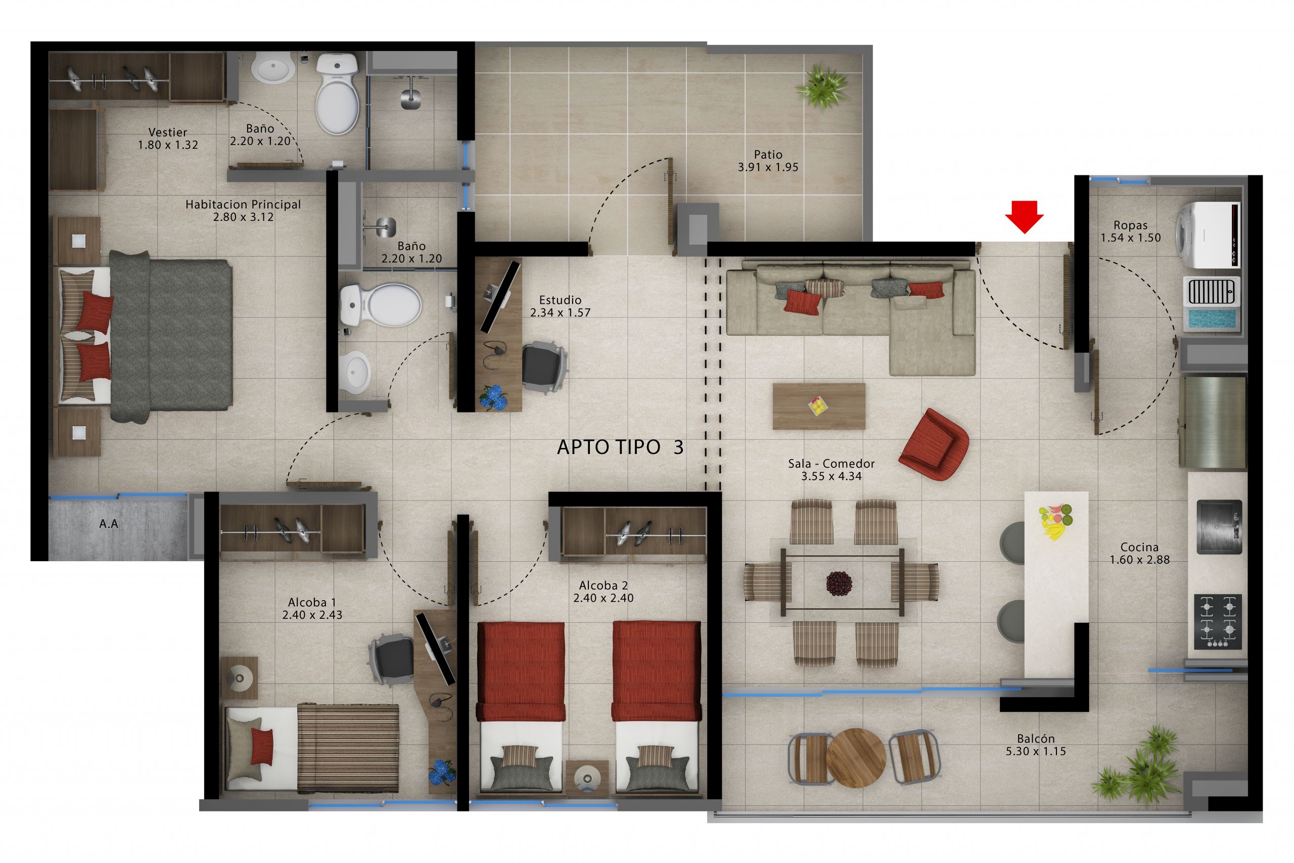  en undefined Undefined Undefined Undefined 68 m2 Habitaciones 3 Baños 2 Garajes 0 Precio $422928000