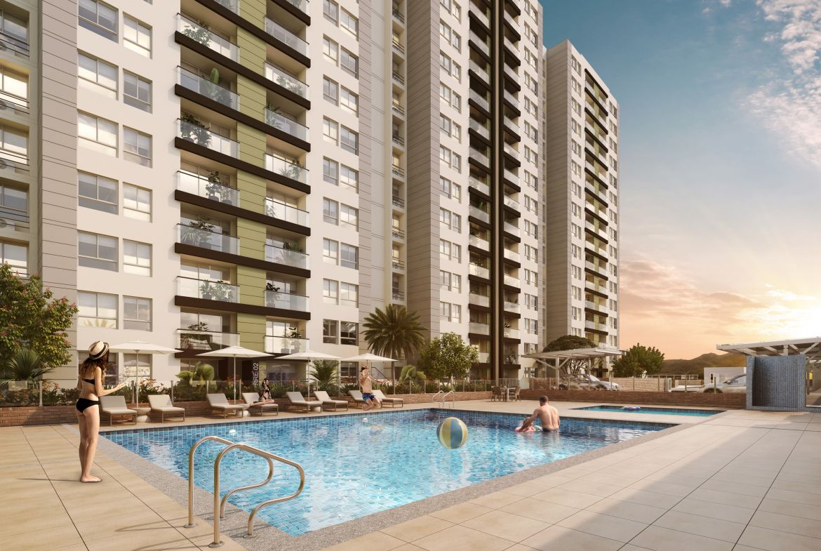 Proyectos Vivienda Nueva Viverdi Apartamento en venta Valle Del Cauca Cali San Fernando Viejo 101 m2 Habitaciones 2 Baños 2 Garajes 0 Precio $820812000
