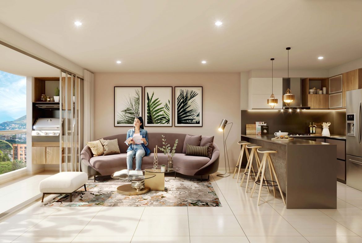 Proyectos Vivienda Nueva Viverdi Apartamento en venta Valle Del Cauca Cali San Fernando Viejo 87 m2 Habitaciones 2 Baños 2 Garajes 0 Precio $688869000