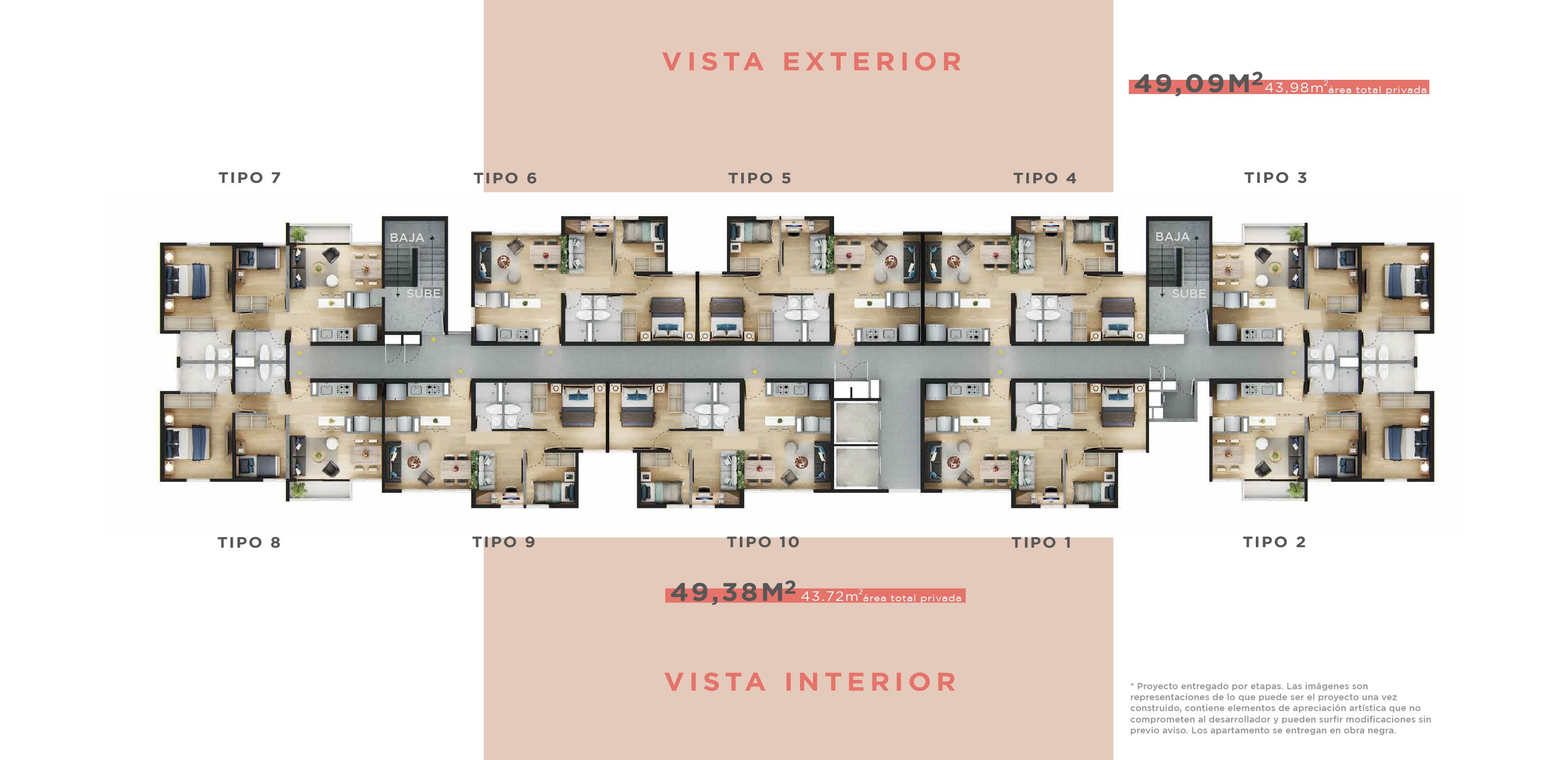 Proyectos Vivienda Nueva Mazzu Apartamento en venta Antioquia Caldas Caldas 49 m2 Habitaciones 2 Baños 2 Garajes 0 Precio $246700000