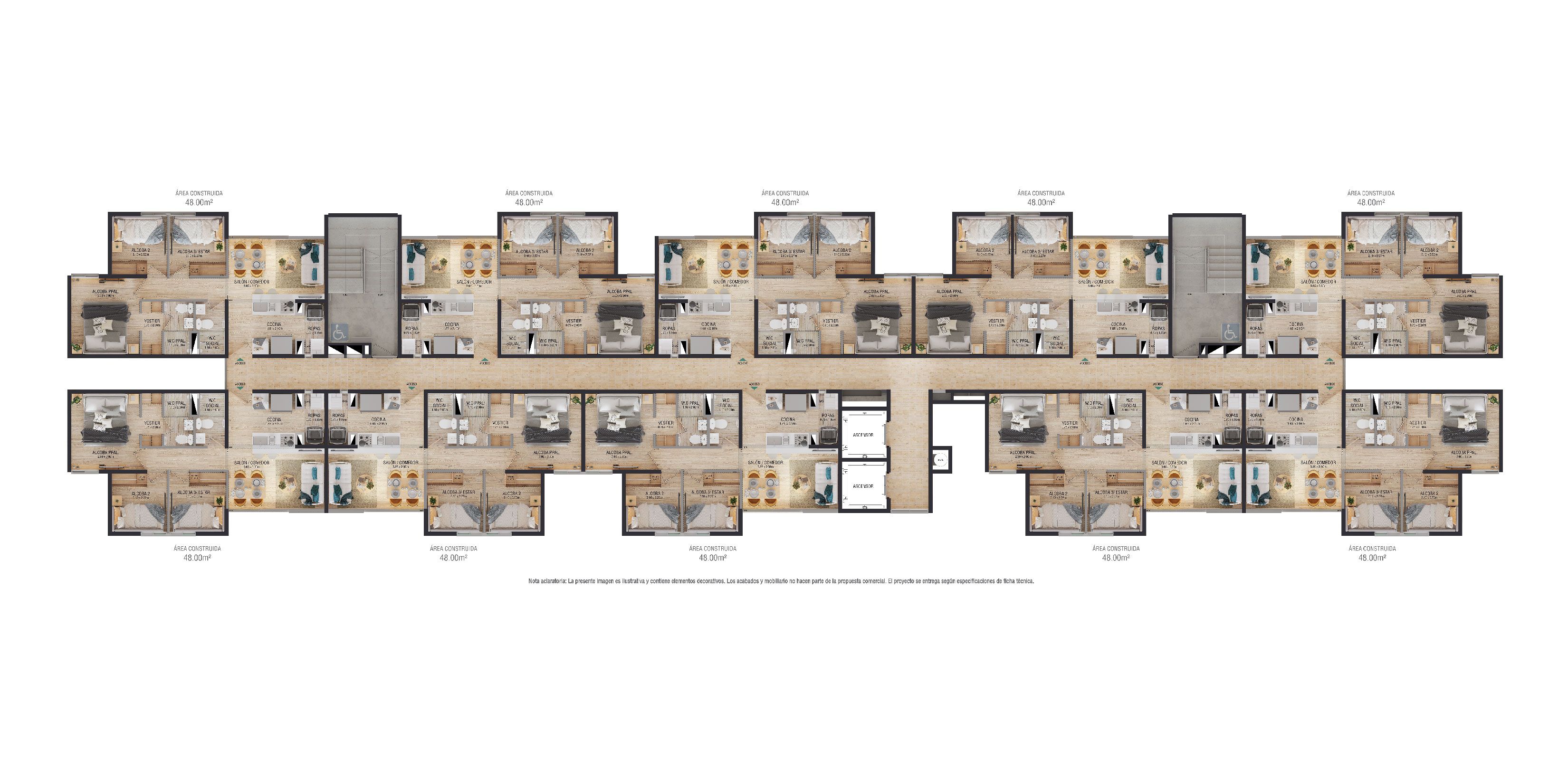 en undefined Undefined Undefined Undefined 48 m2 Habitaciones 3 Baños 2 Precio $209500000