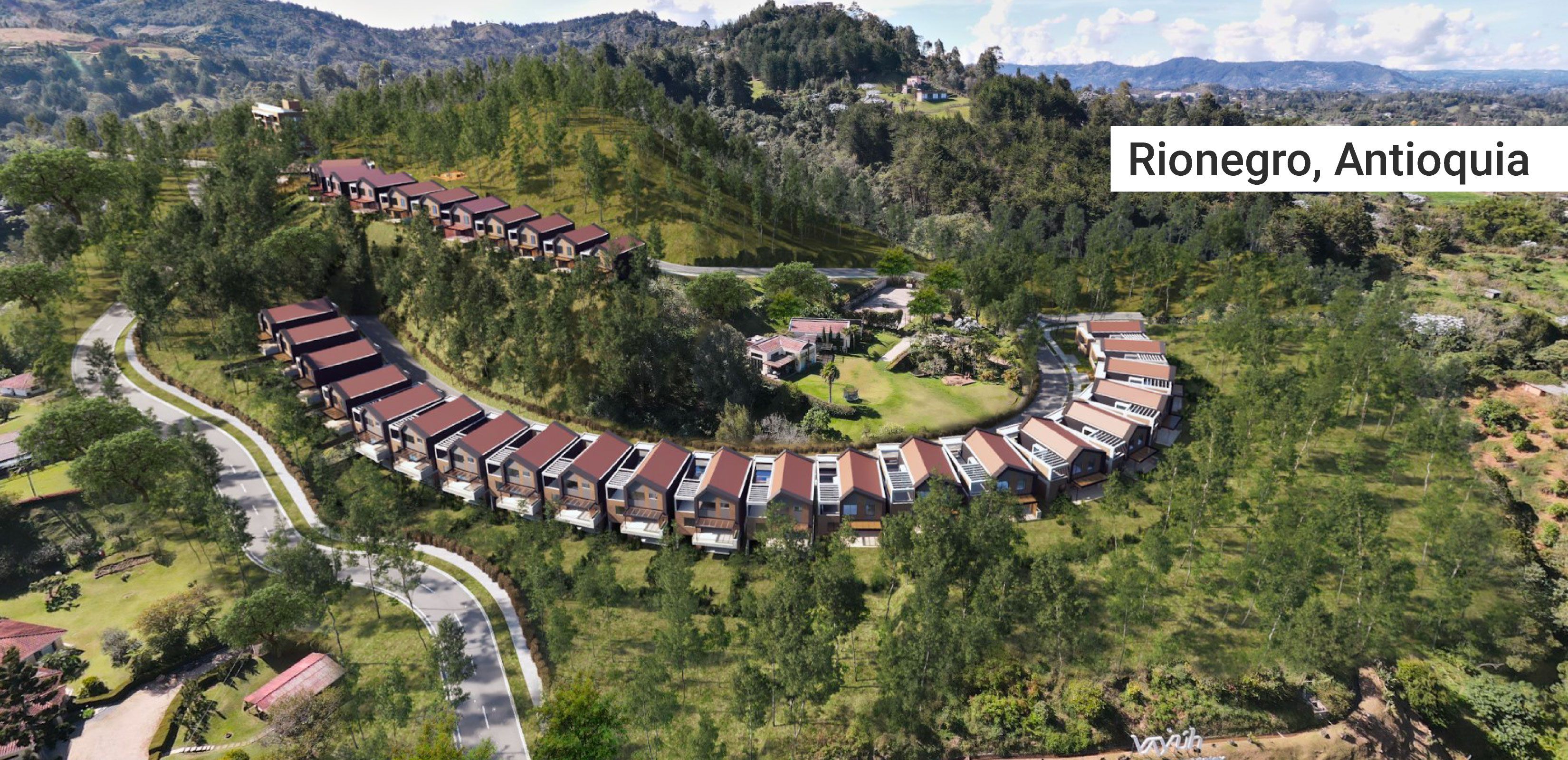 Vivienda No VIS Vayuh Condominio Holístico Casa en venta Antioquia Rionegro Rionegro 285 m2 Habitaciones 3 Baños 4 Garajes 2 Precio $3415800000
