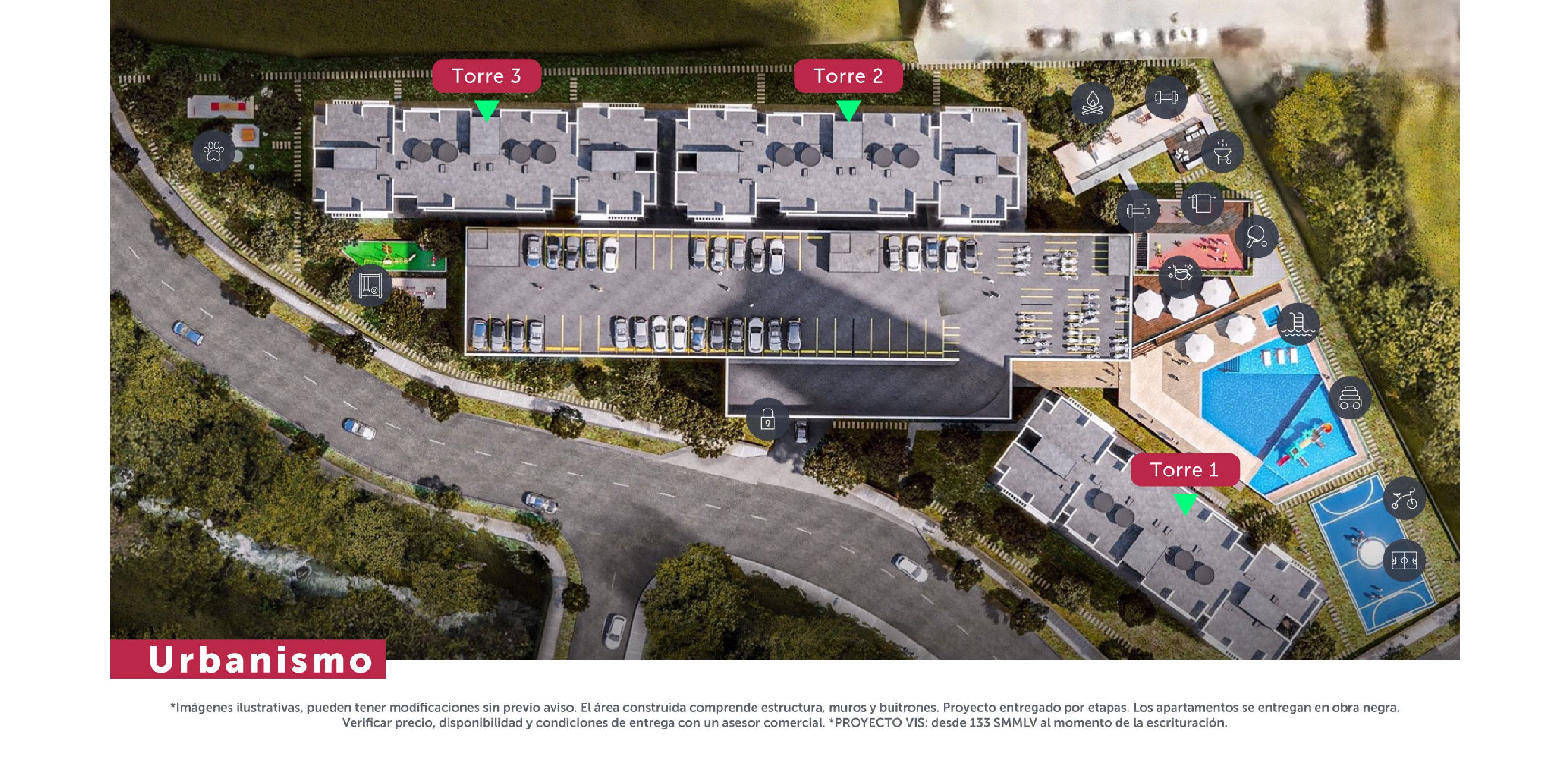 Proyectos Entrega Inmediata Nogales Apartamento en venta Antioquia Bello Bello 48 m2 Habitaciones 3 Baños 2 Garajes 0 Precio $190749000