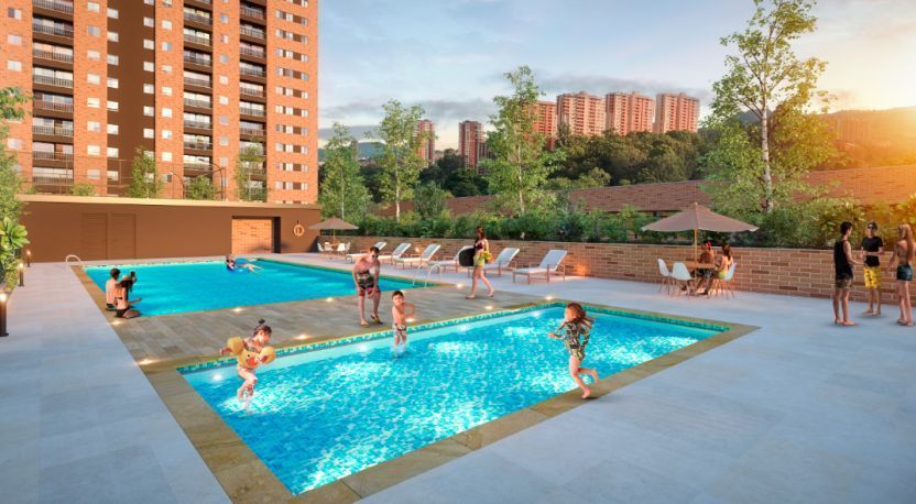 Vivienda No VIS Distrito Plaza Apartamento en venta Antioquia Bello Bello 56 m2 Habitaciones 2 Baños 2 Garajes 0 Precio $346400000