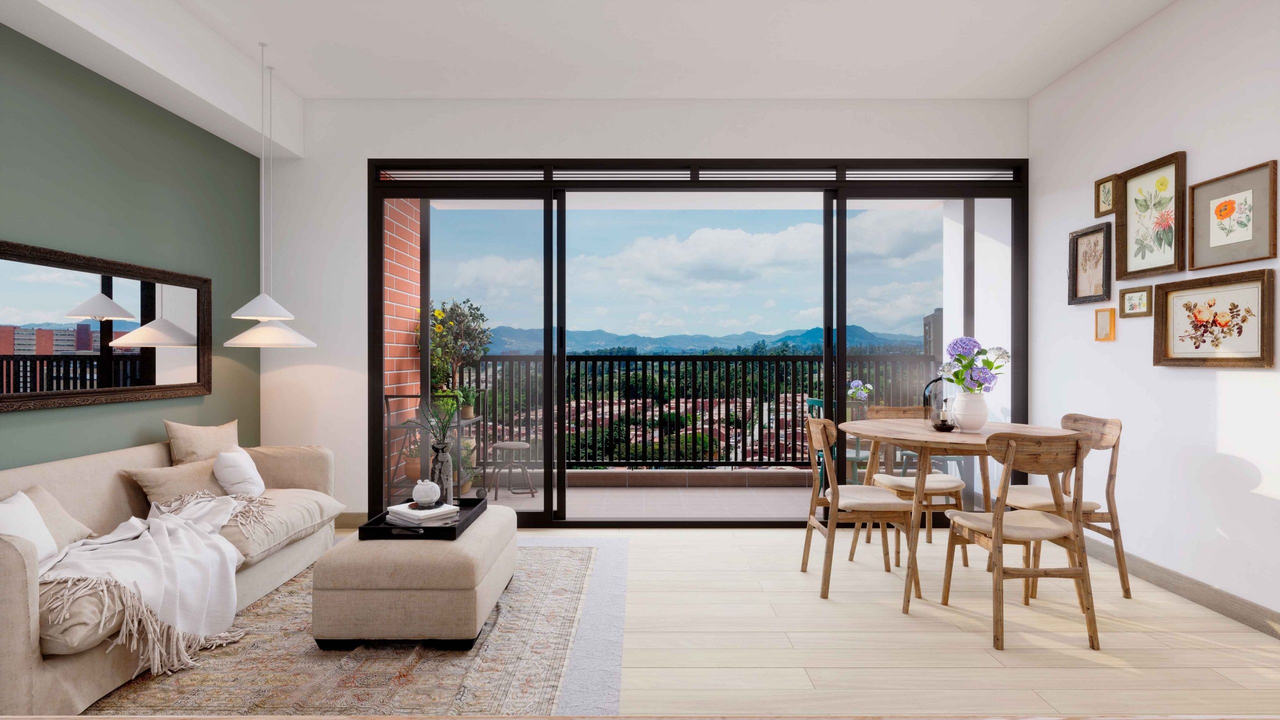 Vivienda No VIS Yarumo Apartamento en venta Antioquia Rionegro Barro Blanco 53 m2 Habitaciones 2 Baños 2 Garajes 0 Precio $396000000